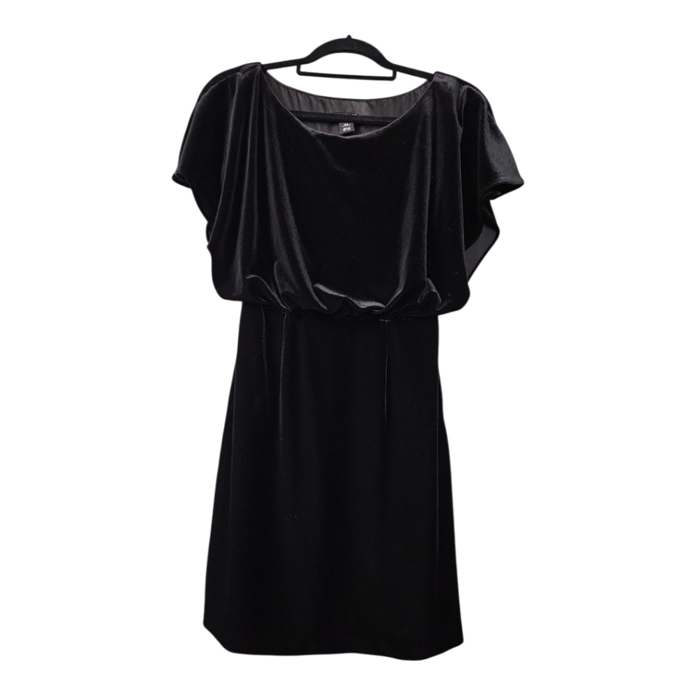 White House Black Market Elegant Black Mini Dress